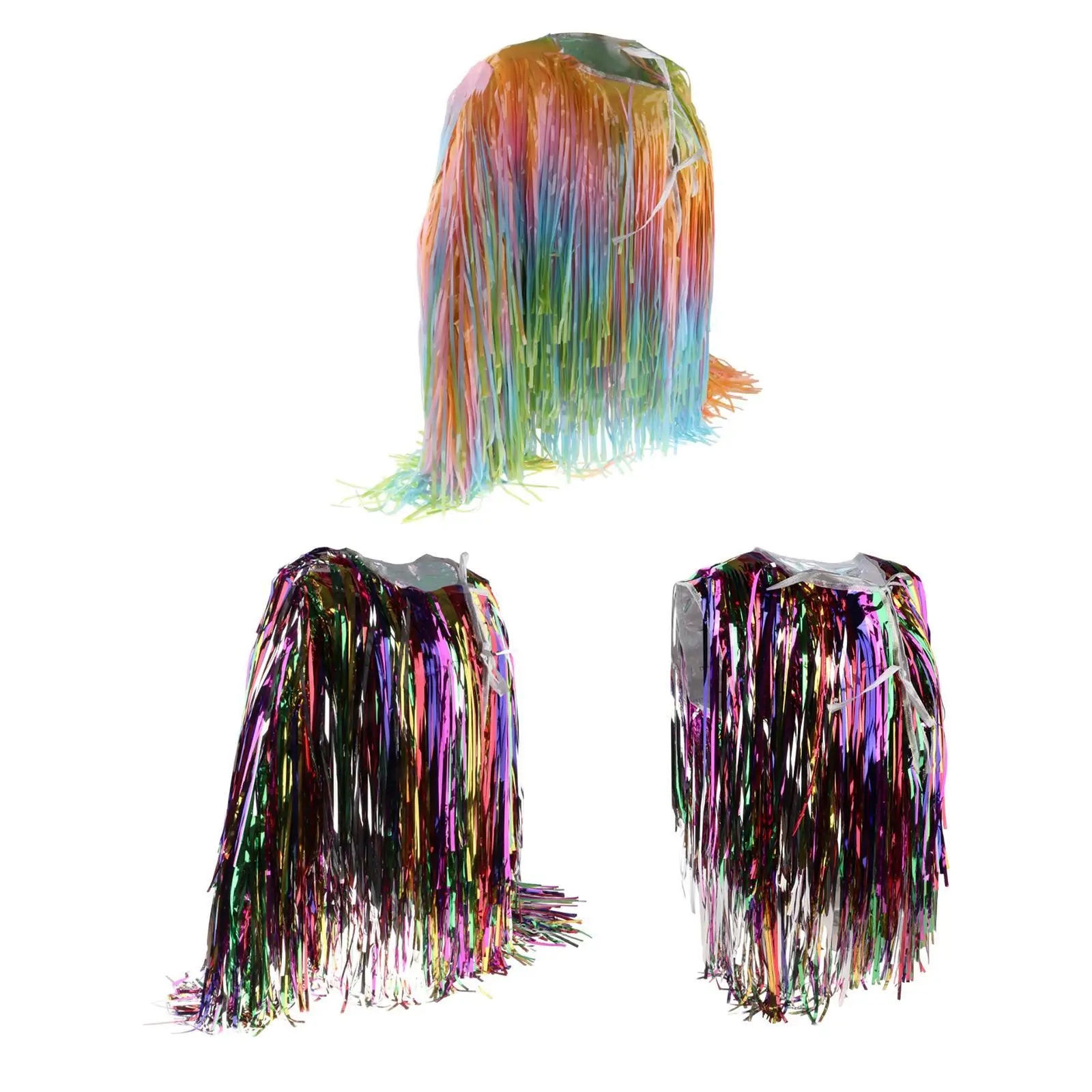 Fringe Tassel Jacket Photo Props Apparel Costume for Club Adults Holiday