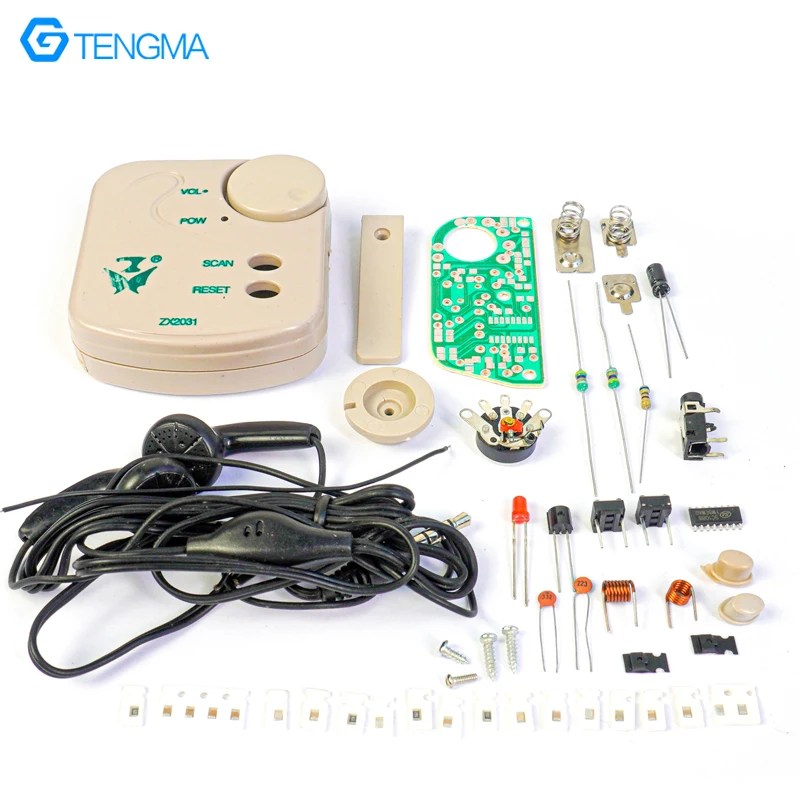 Micro Patch FM Radio Kit SMT Practice Teaching Assembly Electronic Production DIY Welding Parts