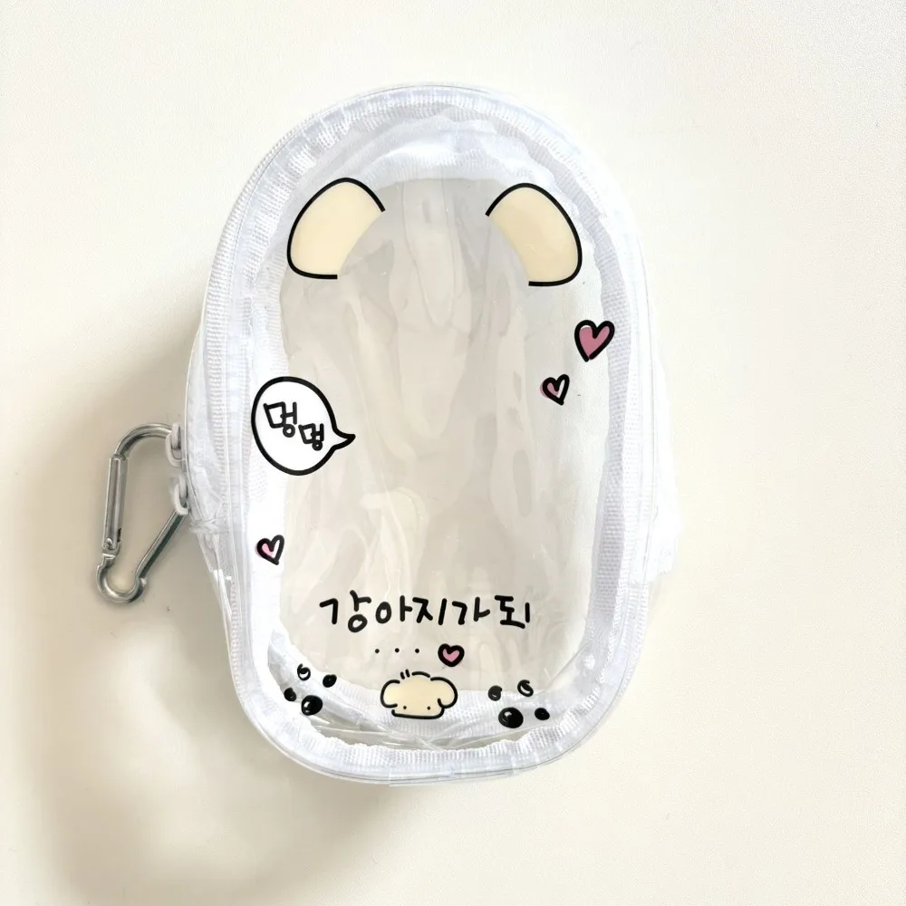 

With Keychain Doll Storage Bag Protector Waterproof Doll Protective PVC Shell Display PVC Doll Transparent Case Doll Accessories