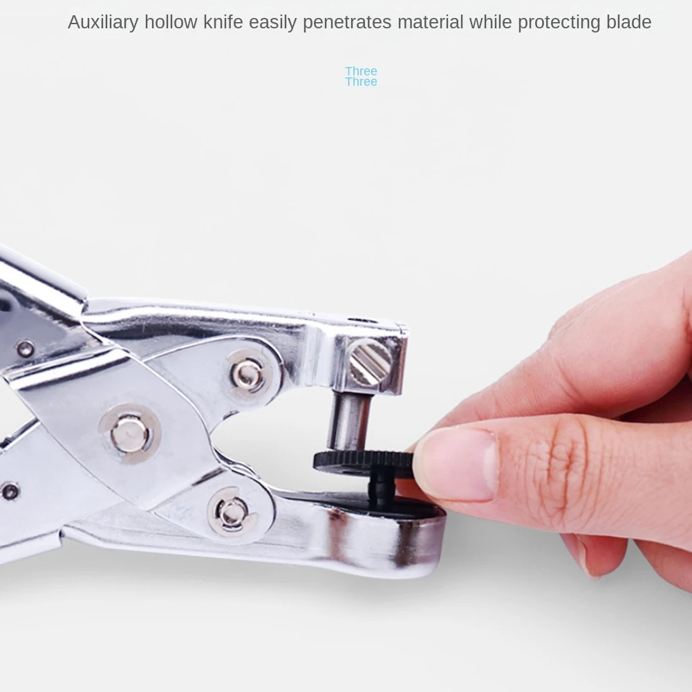 

A80I Hole Punch Blow Hole Punch Pliers For Sofe Plastic Bag Polybag OPP PE Bag Thin Cloth,Plastic Film