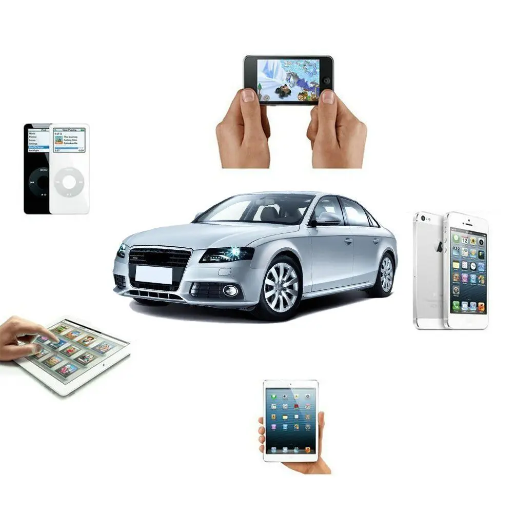 아이폰 음악 인터페이스 AMI AUX 케이블 아우디 A1 A3 A4L A5 A6L A8 Q5 A7 TT VW 투란 GTI 골프6 CC 등에 호환