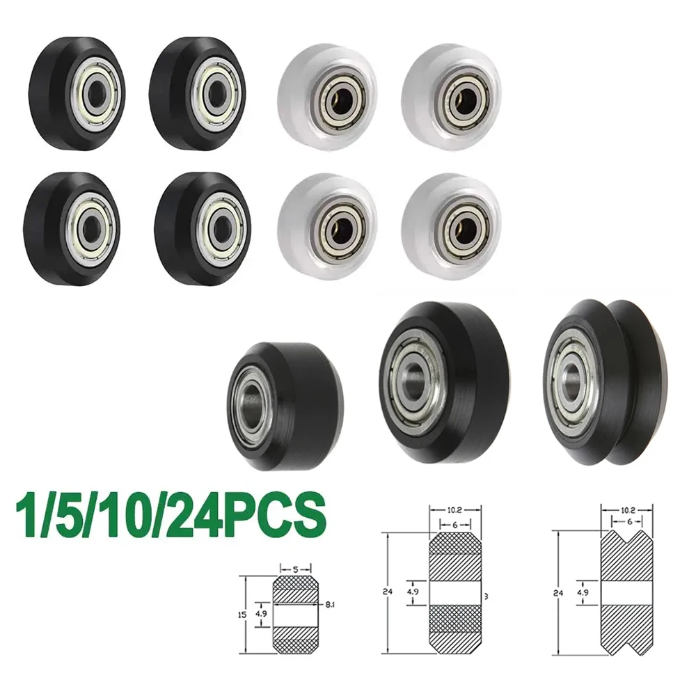 

Колесо с ЧПУ POM с подшипниками, большие модели, пассивное круглое колесо, натяжной шкив, шестерня, колесо Perlin для Ender 3 и CR10