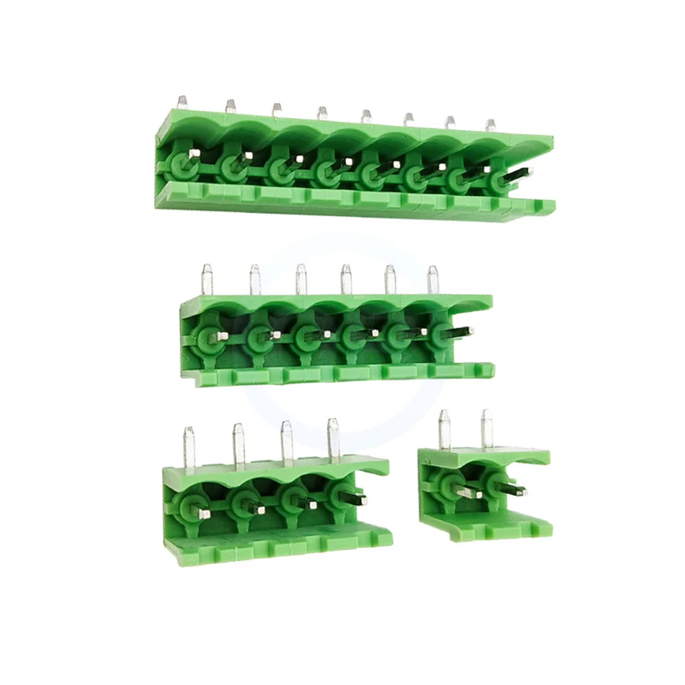 (10 PCS) KF 2EDGR 5.08mm 5.0mm Plug-in PCB 2EDGRC Terminal Block 2EDG - 5.08 5.0 Split Bend Pin Block JM 15EDGR