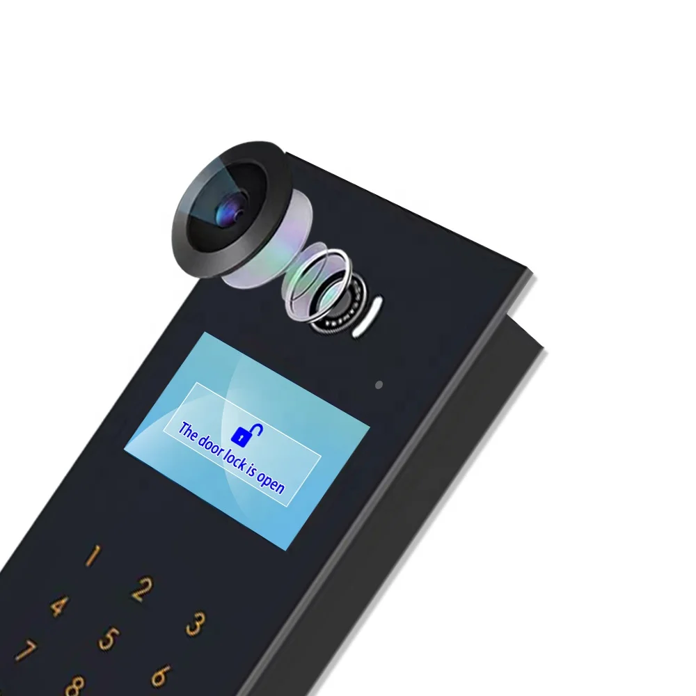 Mais recente multi-apartamento câmera de vídeo campainha porta telefone sistema de intercomunicação inteligente visão noturna sistema de entrada de porta para villa