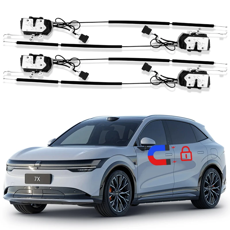 For ZEEKR 7X electric suction lock Soft Close Original car mechanical lock modified smart accessories Power suction door