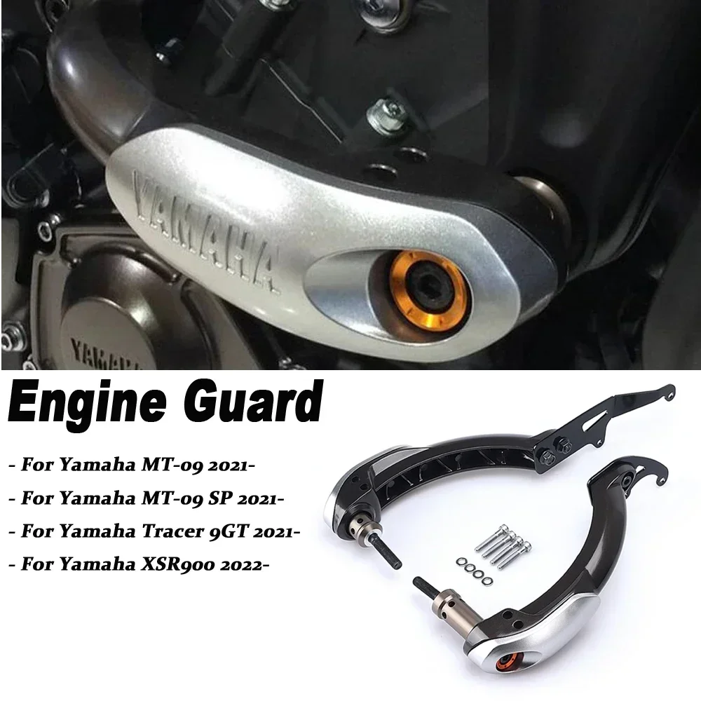 Motorcycle Engine Frame Slider Anti Falling Crash Protector Guard Bar FOR YAMAHA MT-09 MT09 SP TRACER 9 GT 9GT XSR900 XSR 900