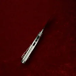 LEMIFSHE Stitch RamL cuchillo plegable táctico de titanio M390