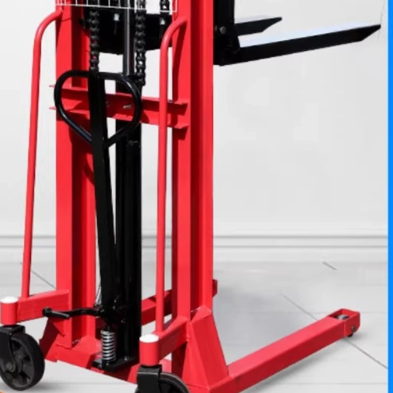 Manual Hydraulic Forklift Truck Anti-slip Pedal Silent Forklift Truck Motor Commercial Furniture Carrello Elevatore ZY60CC