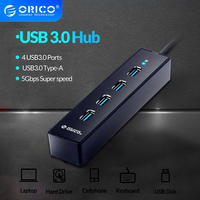 ORICO USB 3.0 Hub 4 Ports USB HUB Splitte Usb A HUB Multiport Adapter for Laptop Expansion Desktop Accessories Macbook Laptops