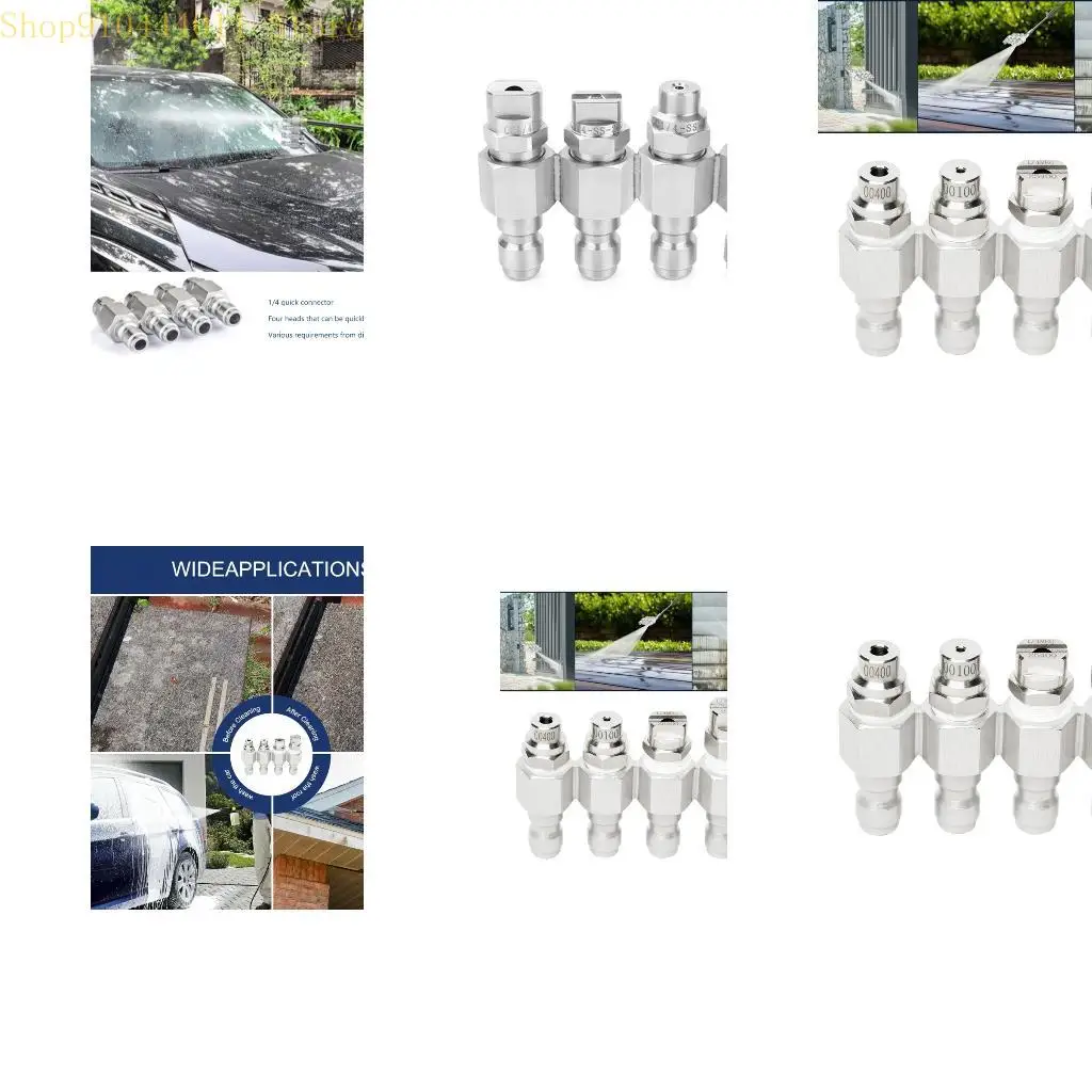 

28GF Corrosion Resistant Cleaning Nozzle 4 way J Arm LeakProof for 2-4GPM Washers