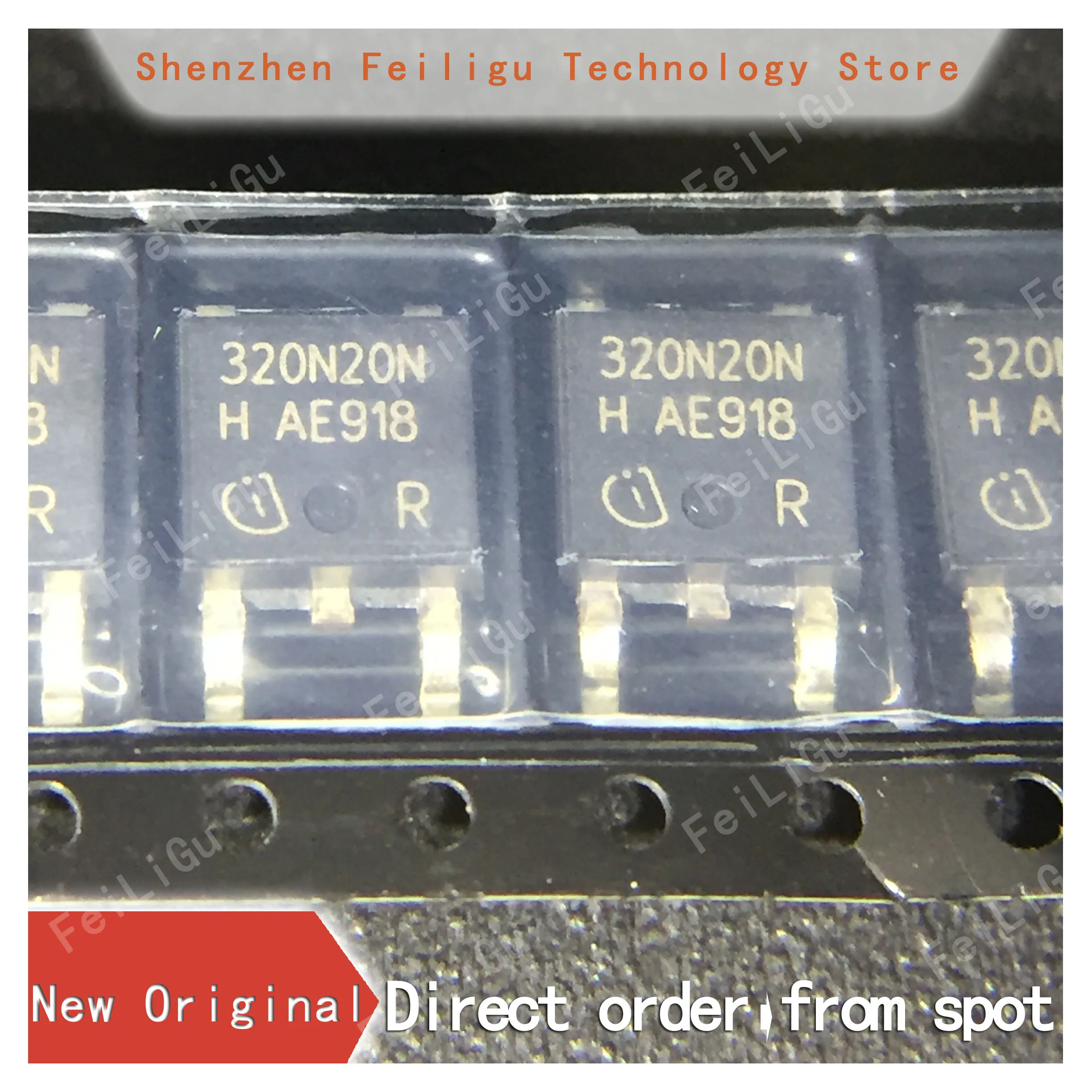 

5/15/30/50Pieces 100%New original IPD320N20N3G IPD320N20N 320N20N package:TO-252 200 V34A N-channel MOS FET
