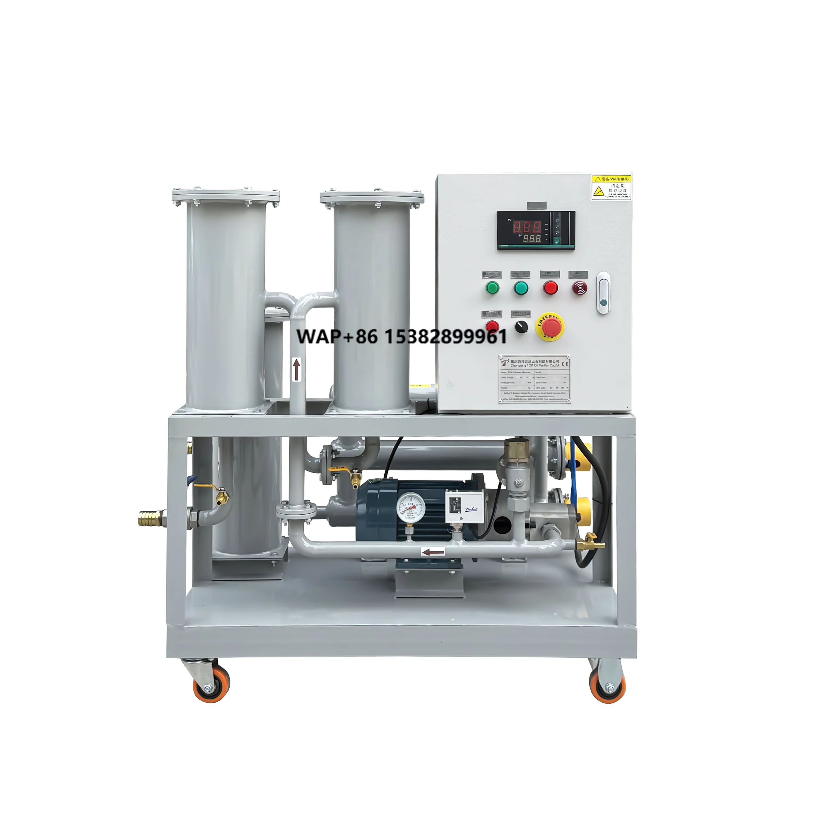 JL-100 Portable Mini Oil Particle Filtration and Oil Filtering System