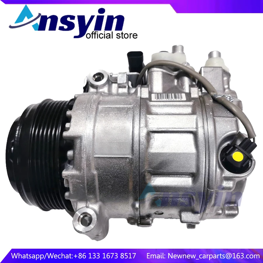 

7SAC17C AC Compressor For MERCEDES-BENZ GLE W166 GLE450 GL450R W222 A0008307100 4471609753 4472500211 4471609752 GE4471609753