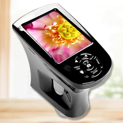Digital Led Magnifying Glass - 500 Times with Light Magnifying Glass Portable Microscope Video Camera