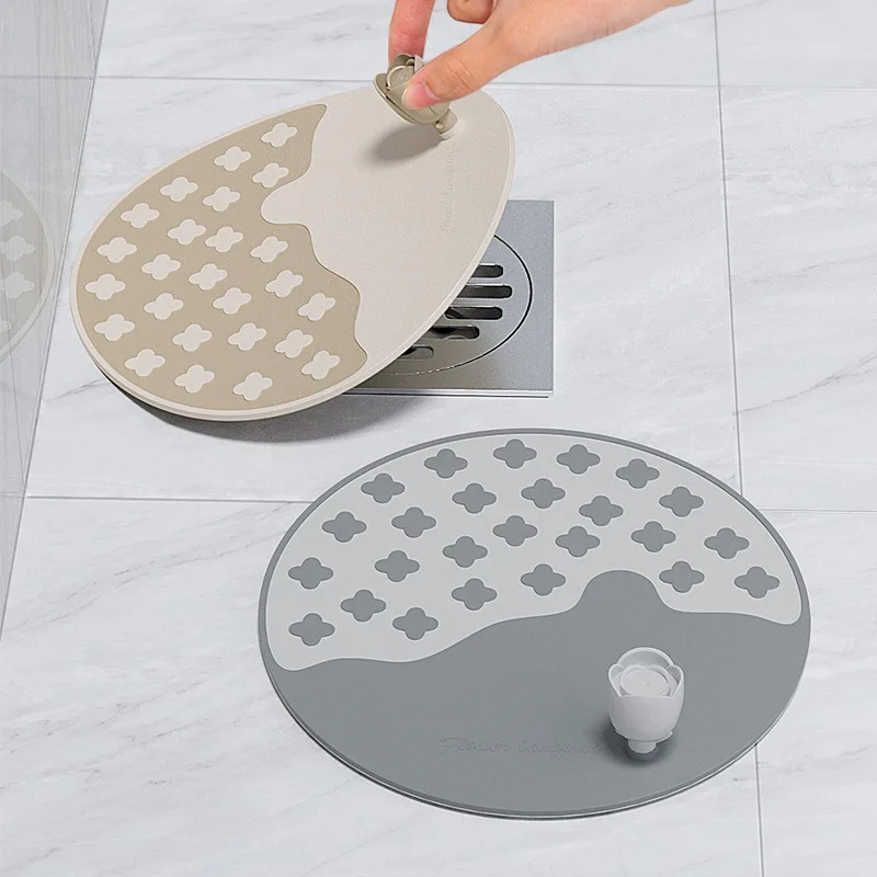 

Floor drain deodorizer, silicone pad, toilet odor control sealing cover, blocked toilet drain to prevent odor return