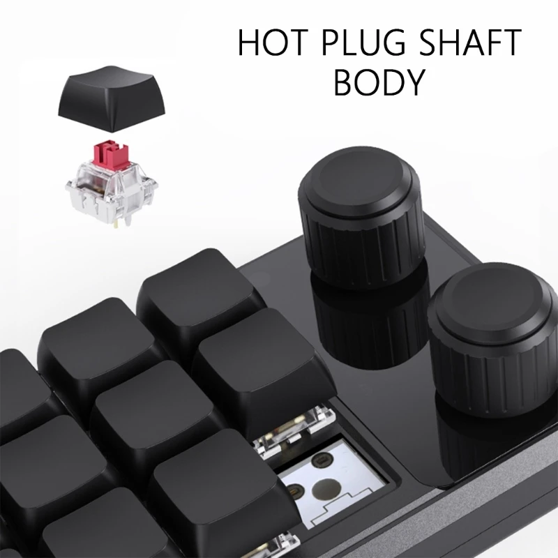 

Ergonomic Mini Keyboards with Programmable Macros and Easy Switches for PC Dropship