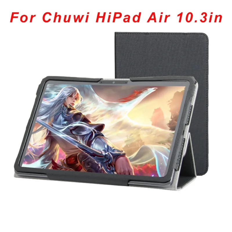 Magnetic Funda For Chuwi HiPad Max Air Pro Embossed Case Cover with Hand Strap