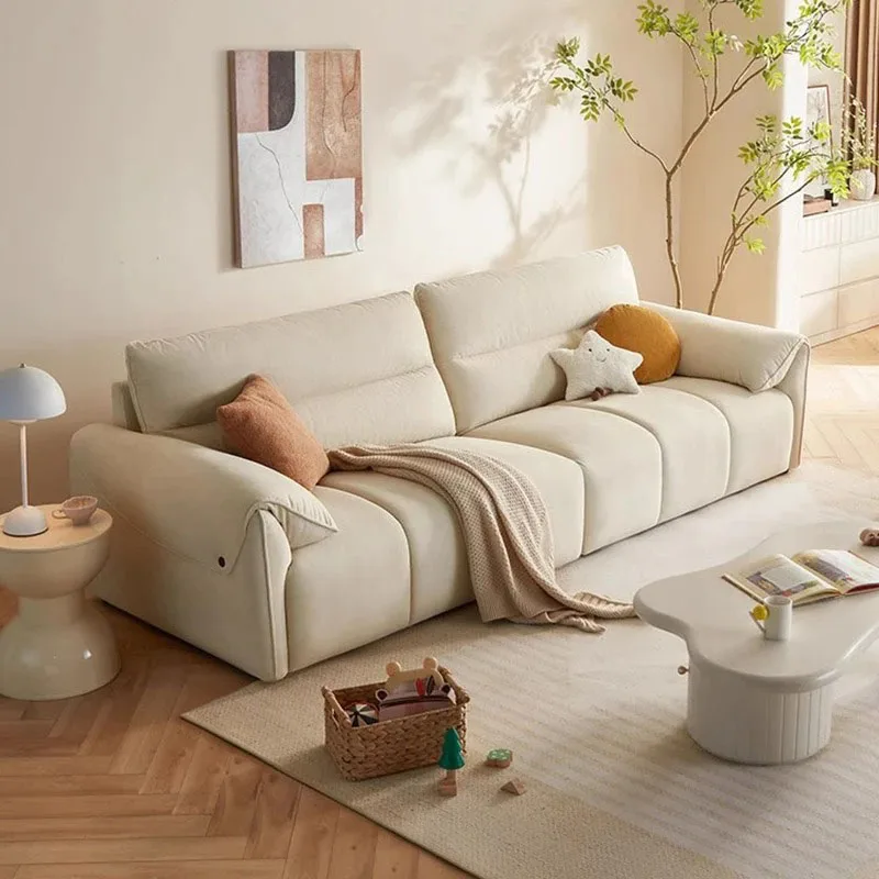 أرائك غرفة المعيشة الداخلية الأنيقة تصميم أبيض مصمم أرائك غرفة المعيشة الجمالية ديكور ديفانو ديكورات المنزل #5