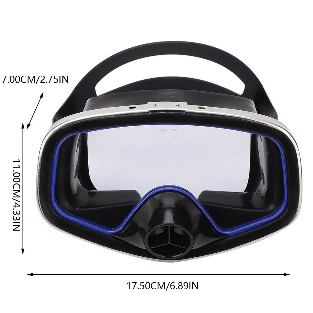 Adult diving mask professional swimming goggles, anti-fog snorkel mask, snorkeling goggles equipment scuba mask spearfishing