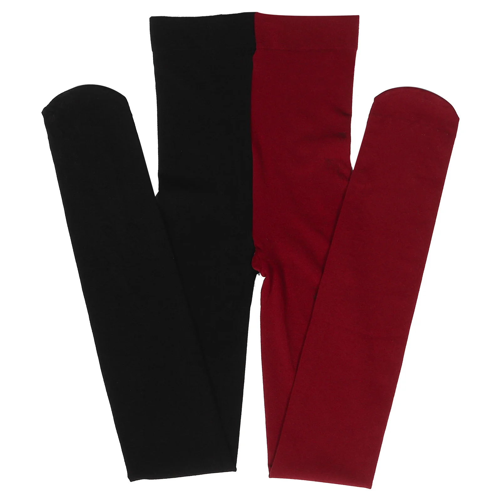 Legging-Hose für Damen, weiße Leggings, Spitzenoberteil, Seidenstrümpfe, rosa Outfits, roter Body