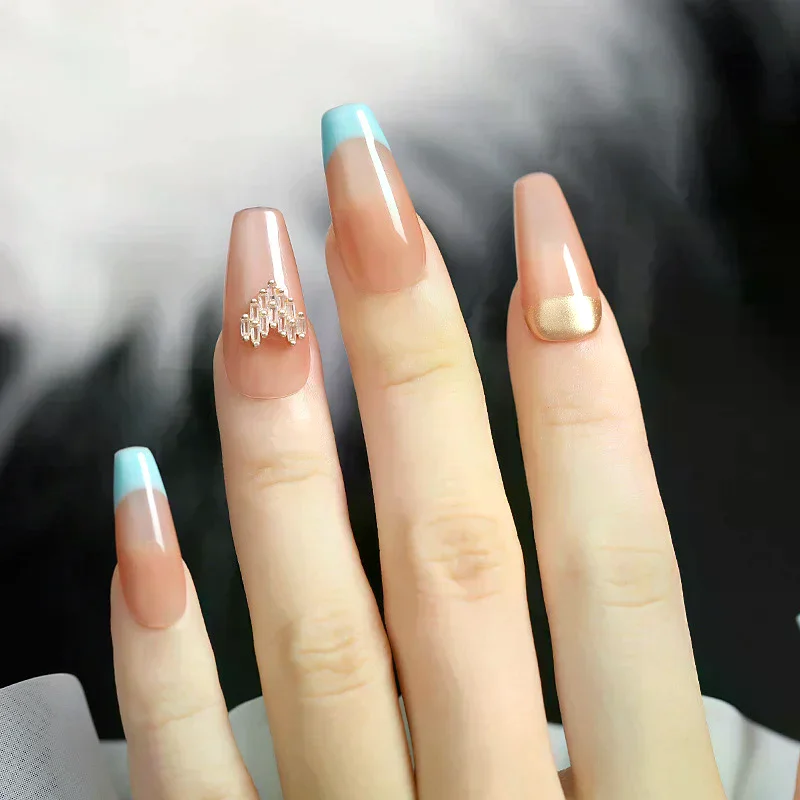 /JCS/Transparent Silicone Single And Double-Headed French Stamp Set For Diy Nail Decorations Fully