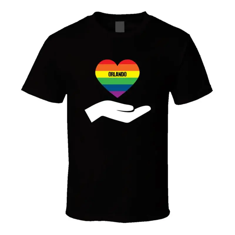 

Футболка Orlando Pride Heart Victim Support Donation 2.