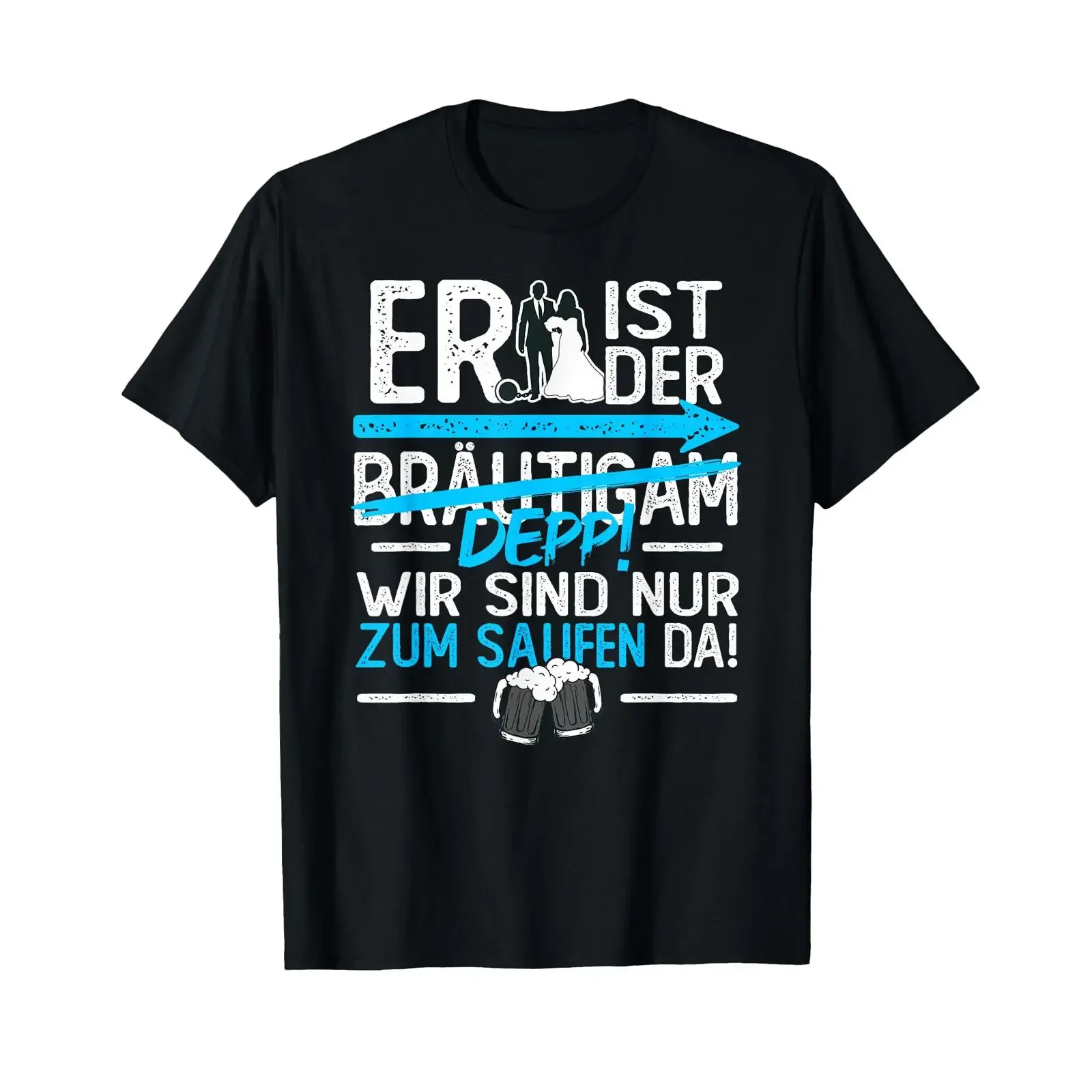 Men's Her is the Groom Depp Stag Party T Shirt vintage Washed designer clothes fashion Slightly Breathable Unisex graphic homme
