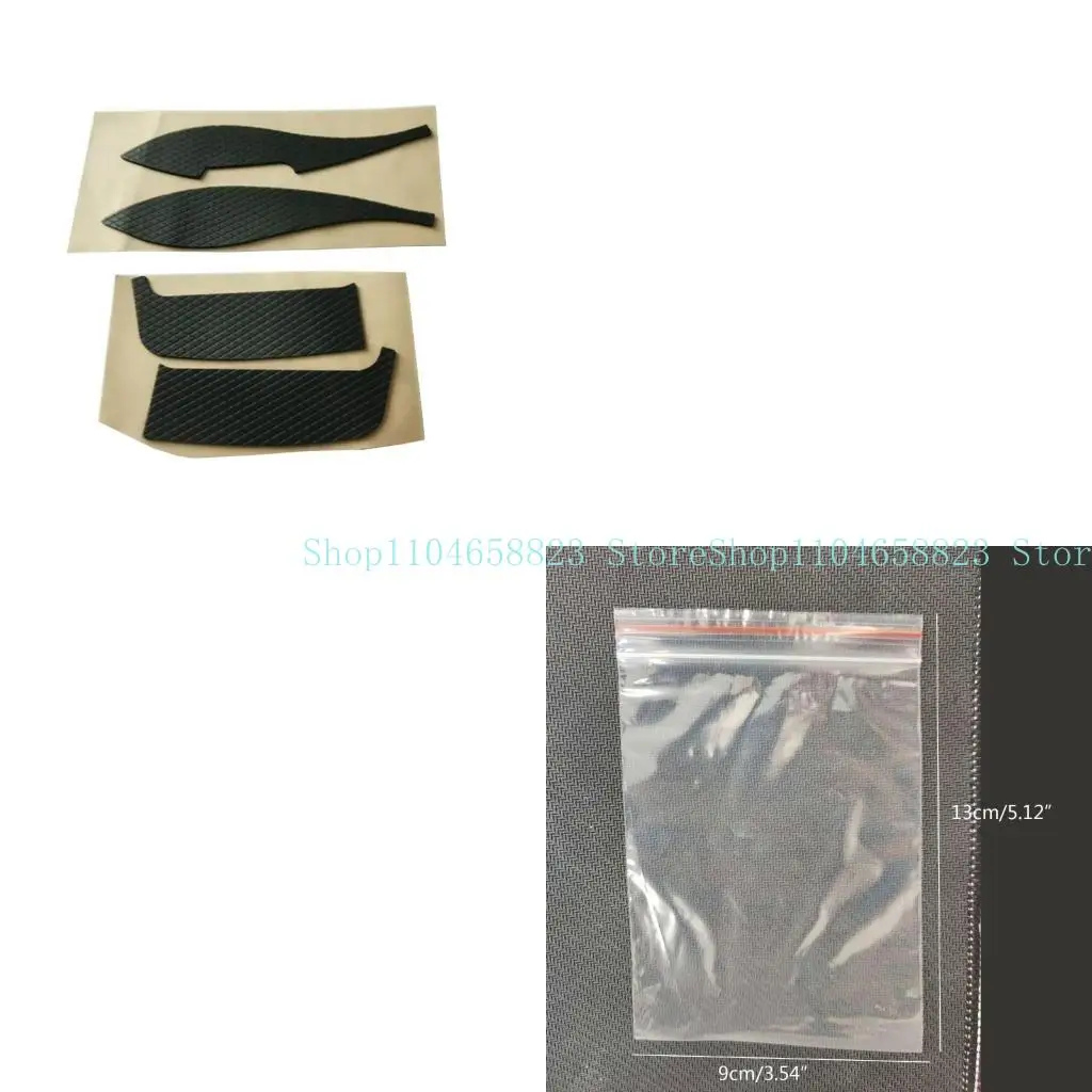

652F 2 Sets Mouse Skin Side Stickers Anti-slip Pad For MX 2S/3S