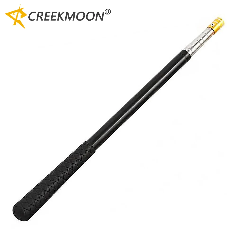 Telescopic Fishing Net Pole Fishing Tackle Rods 1.5M Retractable Stainless Steel 8mm Caliber Stick for Landing Hand Net Handle