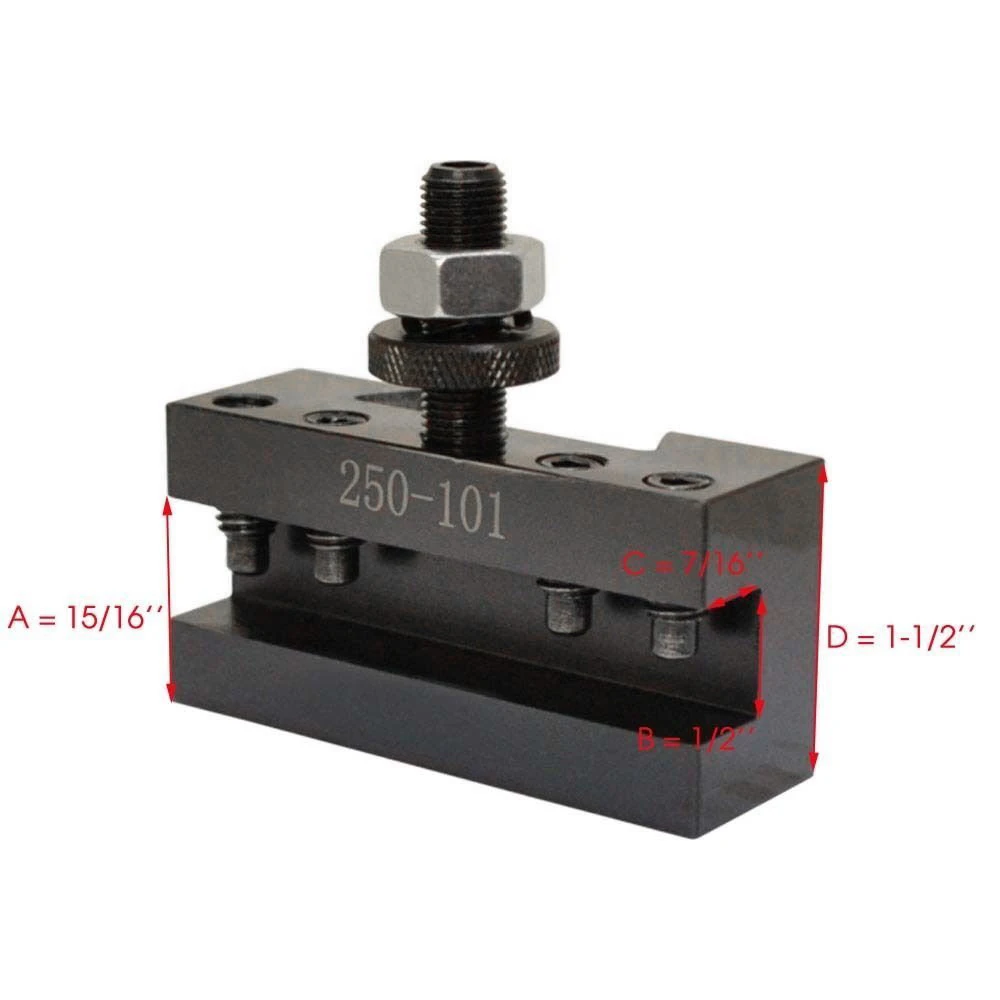 A23P 250-101 250-102 تحول ومواجهة حامل أداة التغيير السريع وحامل الأدوات