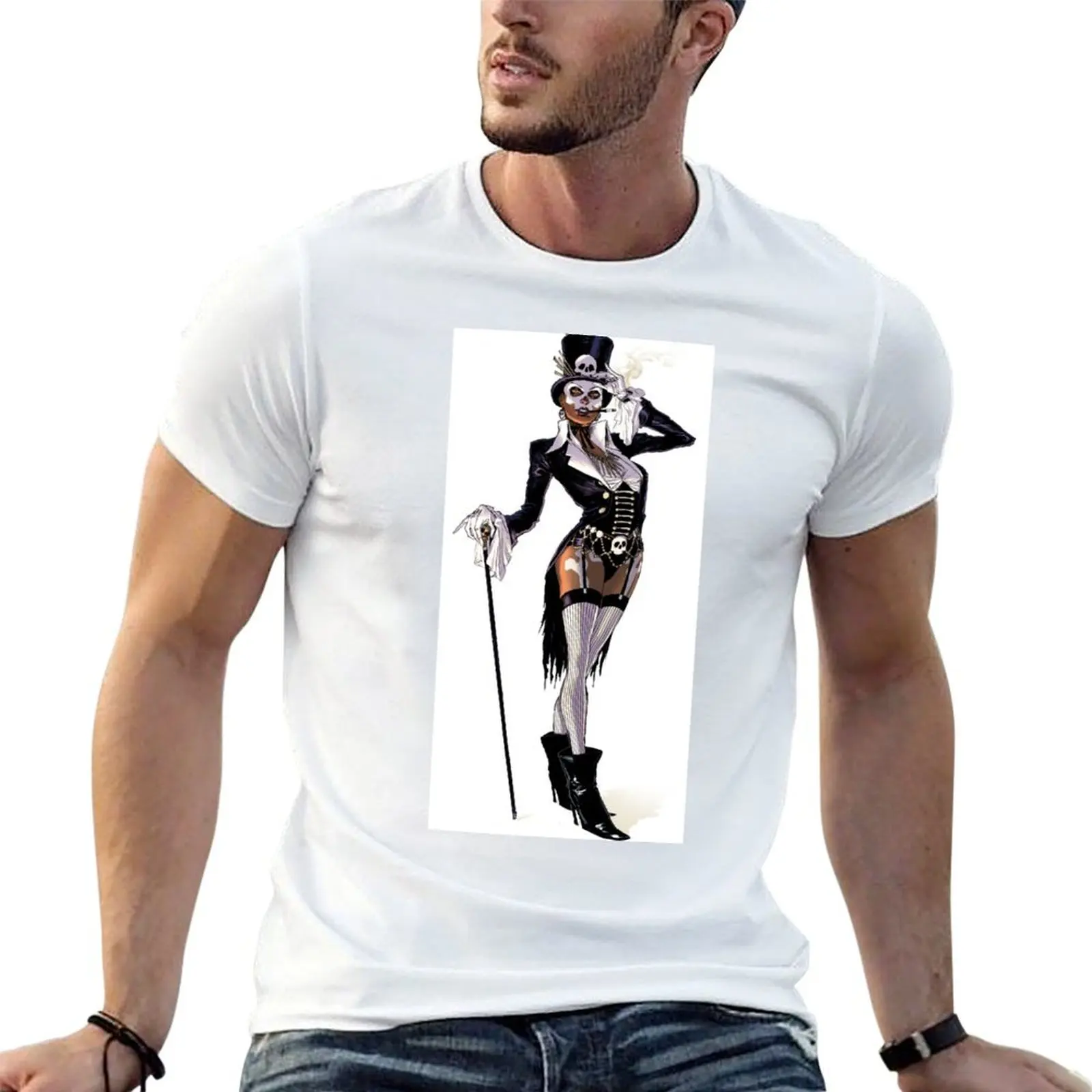 Baroness Samedi T-Shirt Plus Size Non-Shrink T-Shirt