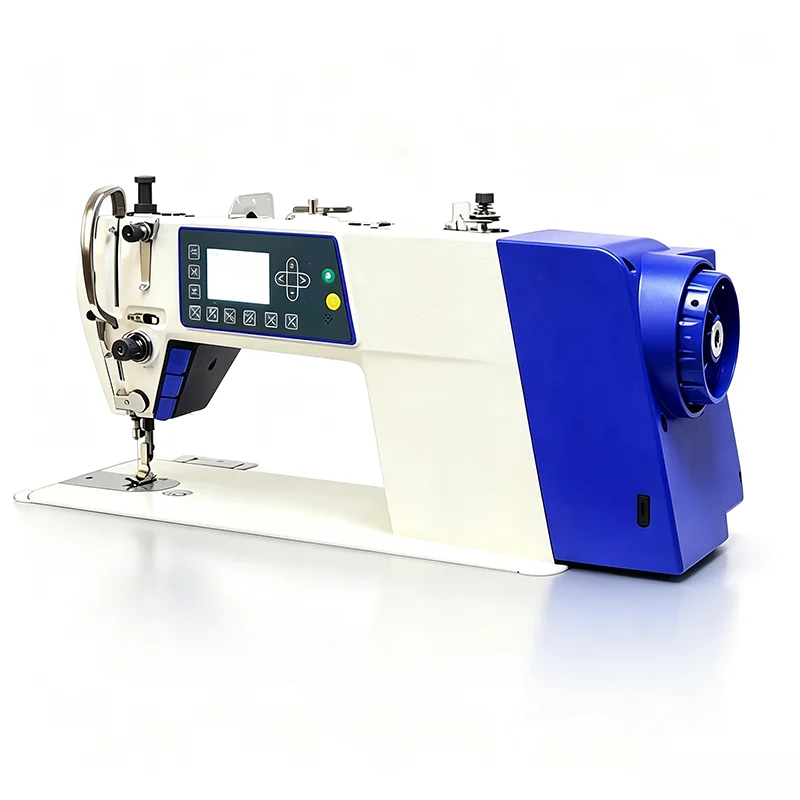 Electric Industrial Sewing Machine Flat Household New Model Stepper Computer Control Thread Cutting Feature for Home Use