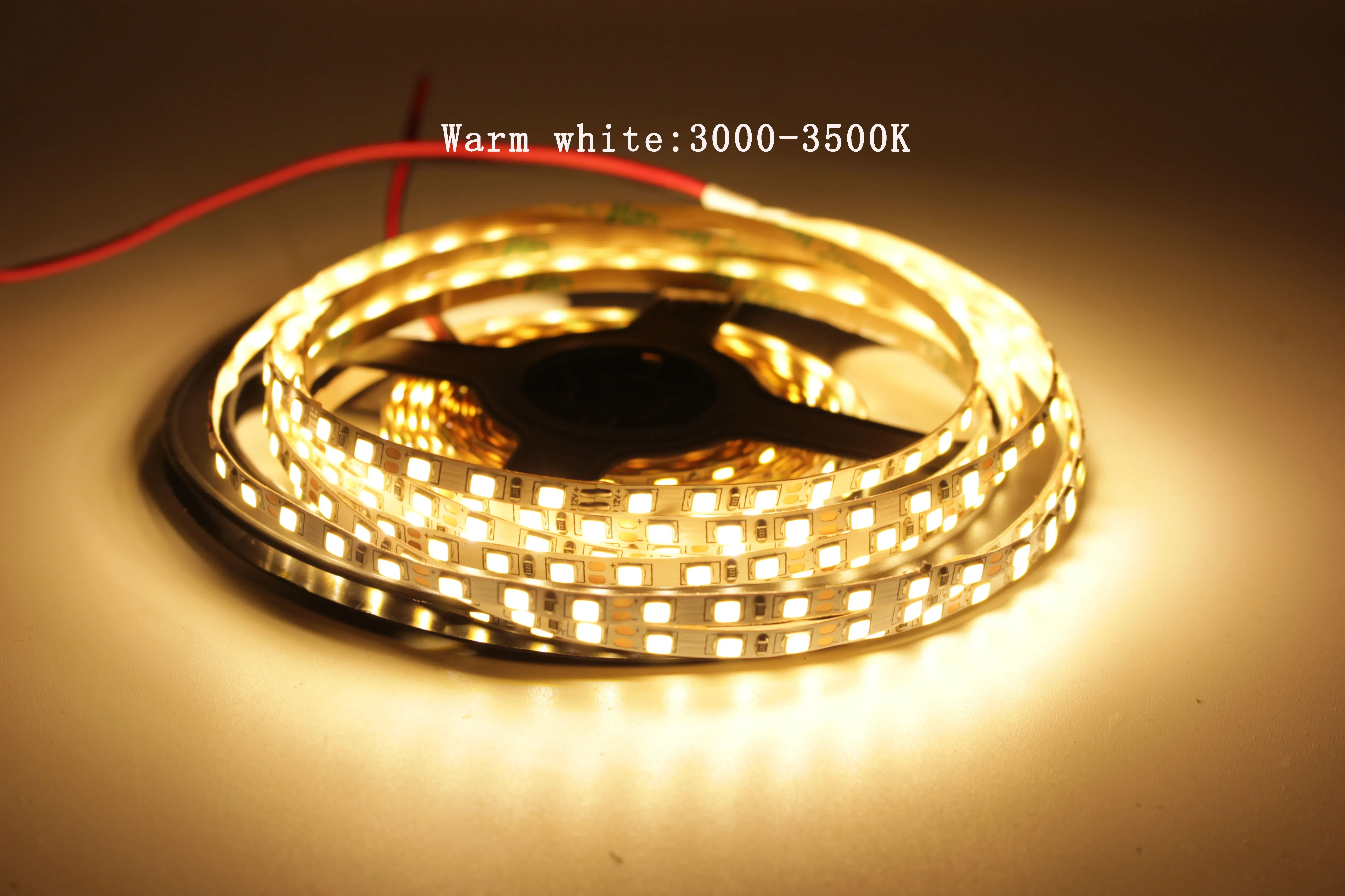 12V 2835 LED Strip 4mm Slim Strip IP20 Non-Waterproof 120leds/M 5m/Roll LED Strip White/Warm White white PCB