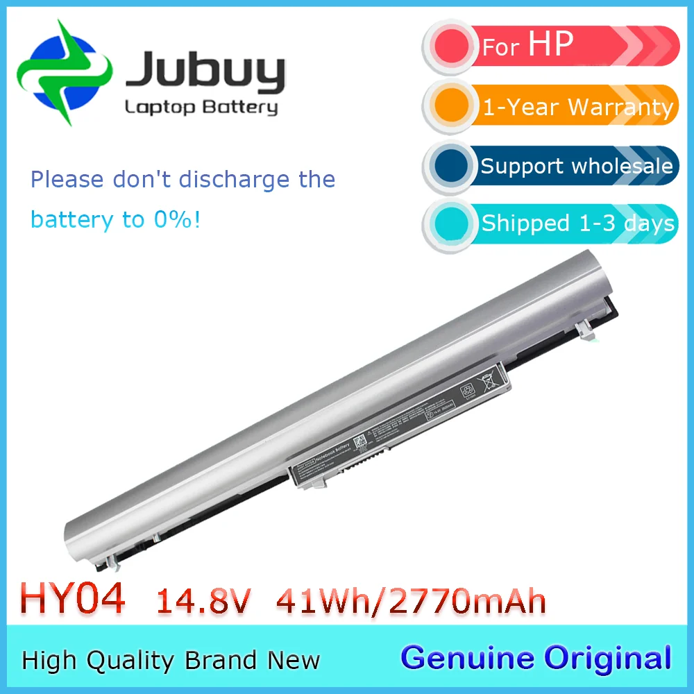 HY04 14.8V 41Wh Original Laptop Battery for HP Pavilion TouchSmart SleekBook 14 15 HSTNN-YB4U HSTNN-IB4U