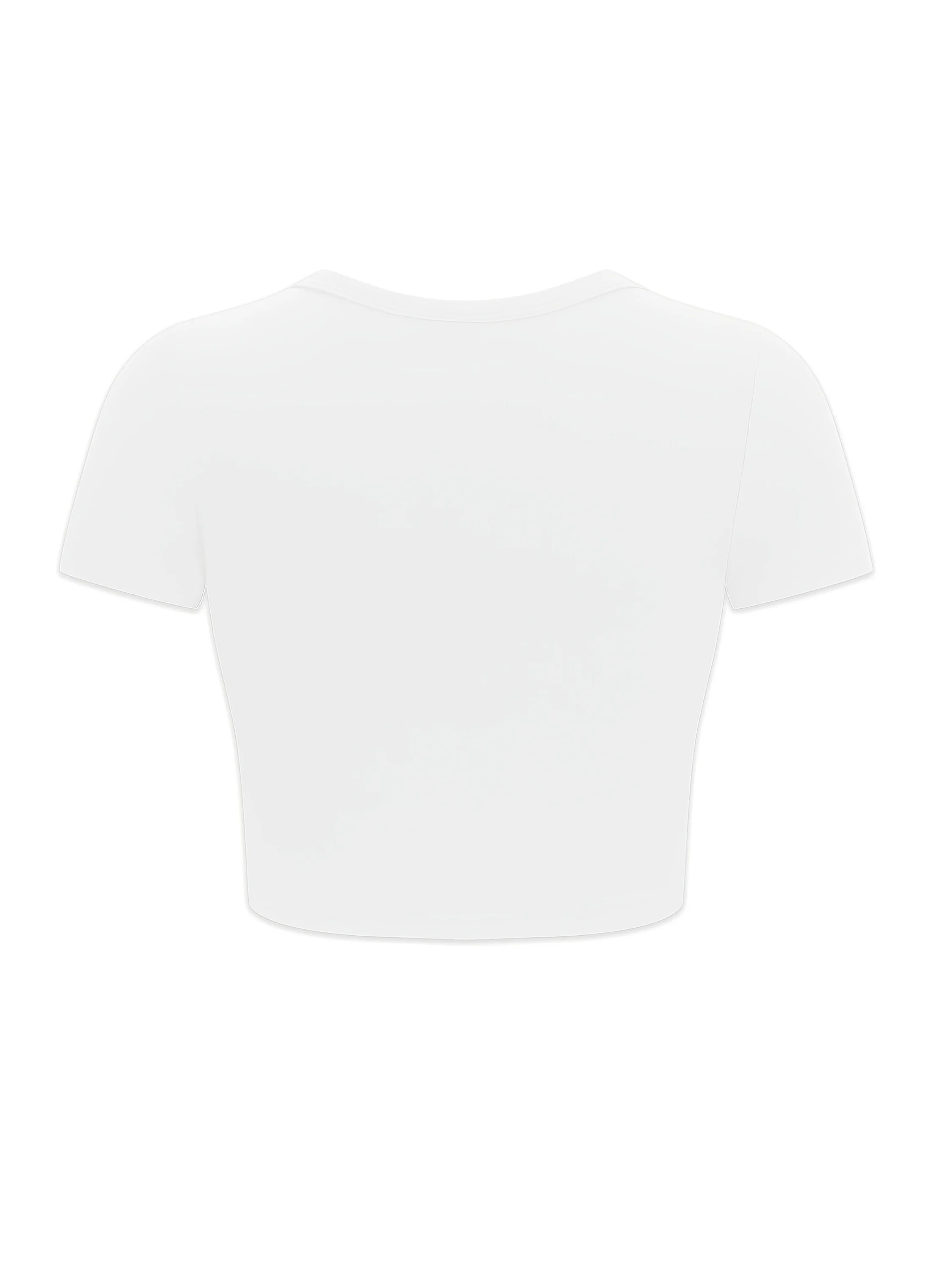 Short-Sleeve Crop with Star Print Round Neck Casual Top Short Length Summer Short Sleeved Harajuku Streetwear Tops Tees