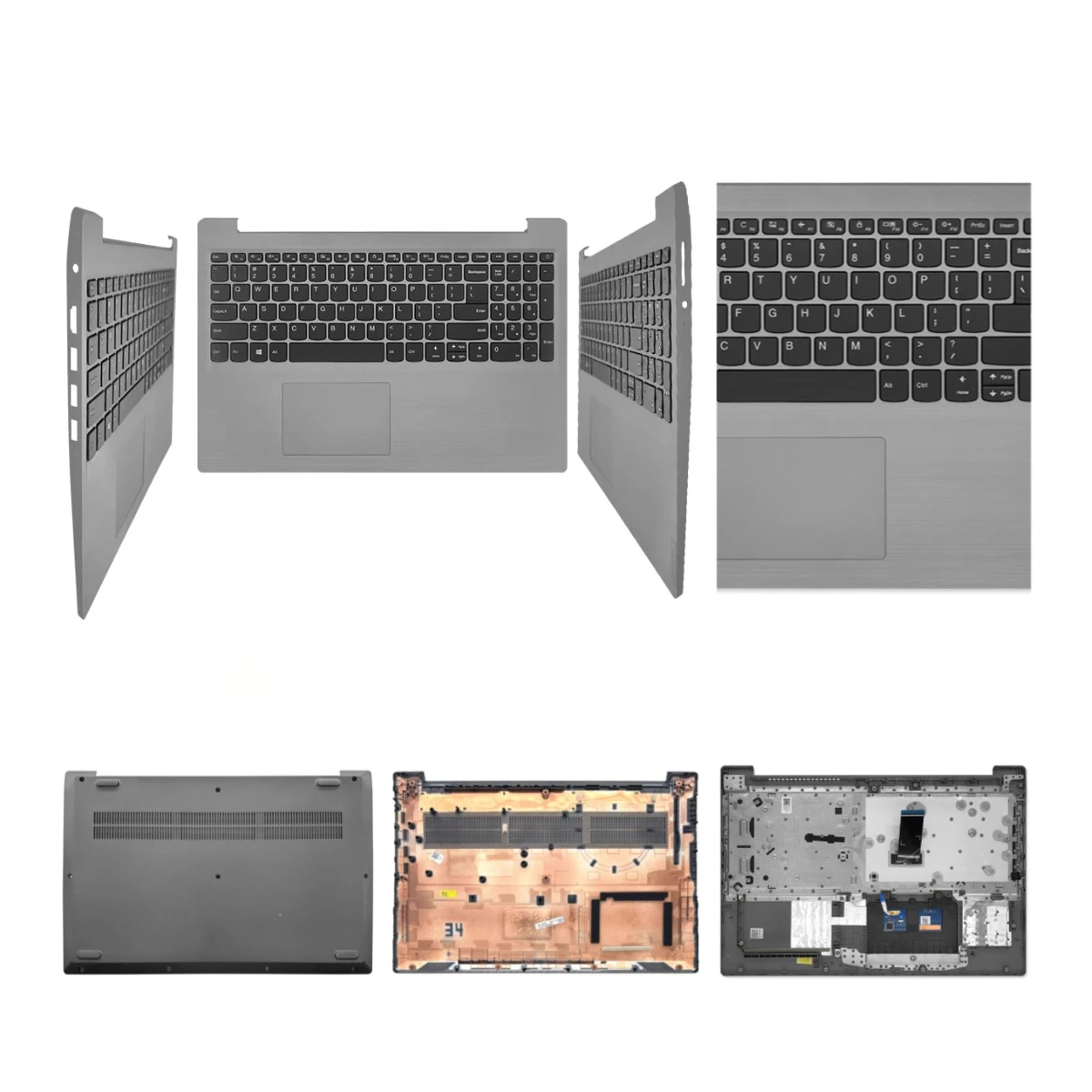 for Ideapad 340c-15AST340c-15IGM340c-15IWL S145-15IWL S145-15IIL laptop screen top cover bezel palm rest bottom case ABCD cover
