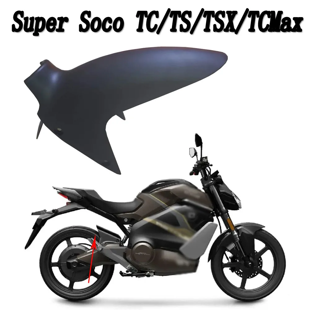 

For Super Soco TC, TS, TSX Motorcycle Mudguard Rear Cover Tire Fender Splash Protector