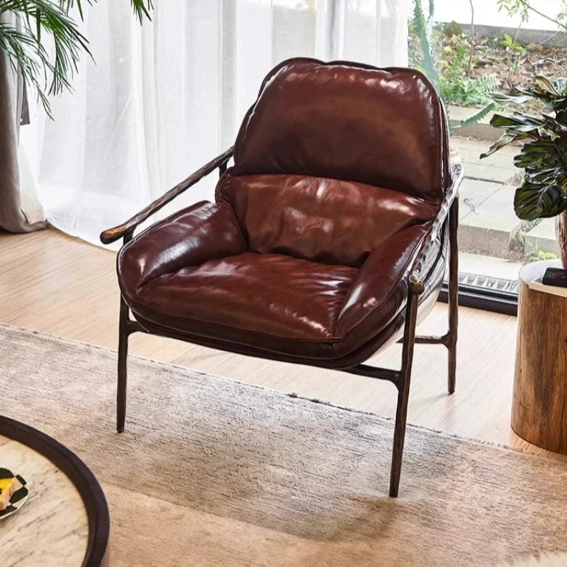 Sillones de Salón y Dormitorio Cómodos para Adultos, Sofá, Sillón de Salón, Muebles de Mediados de Siglo
