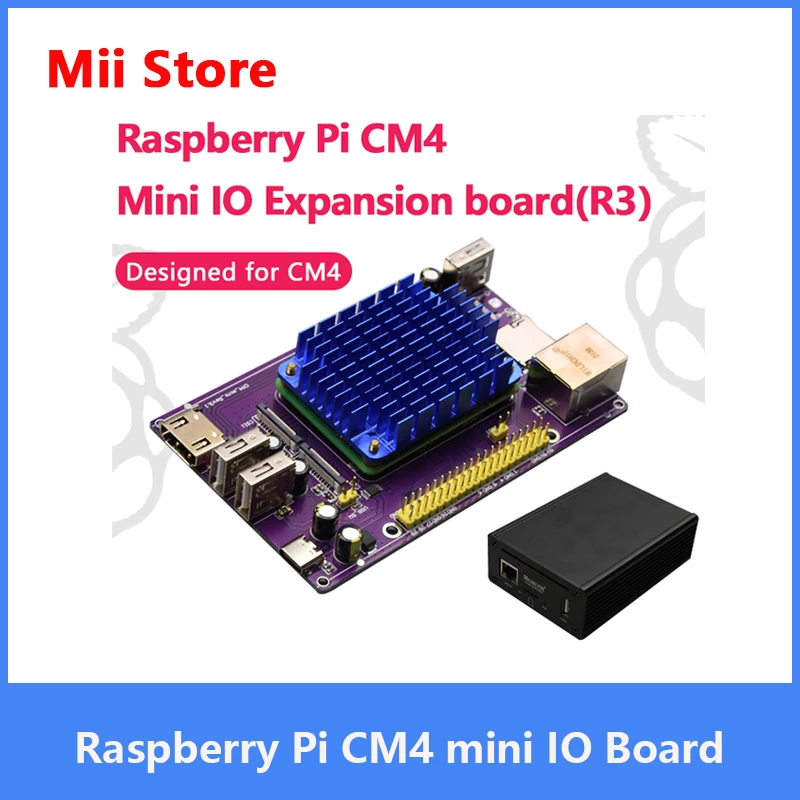 

Raspberry Pi CM4 mini IO Board(R3),Raspberry Pi 3 B+, HDMI Giga Ethernet Type-C USB,case heat sink KALI Ubuntu,Pi OS 4G LTE MINI