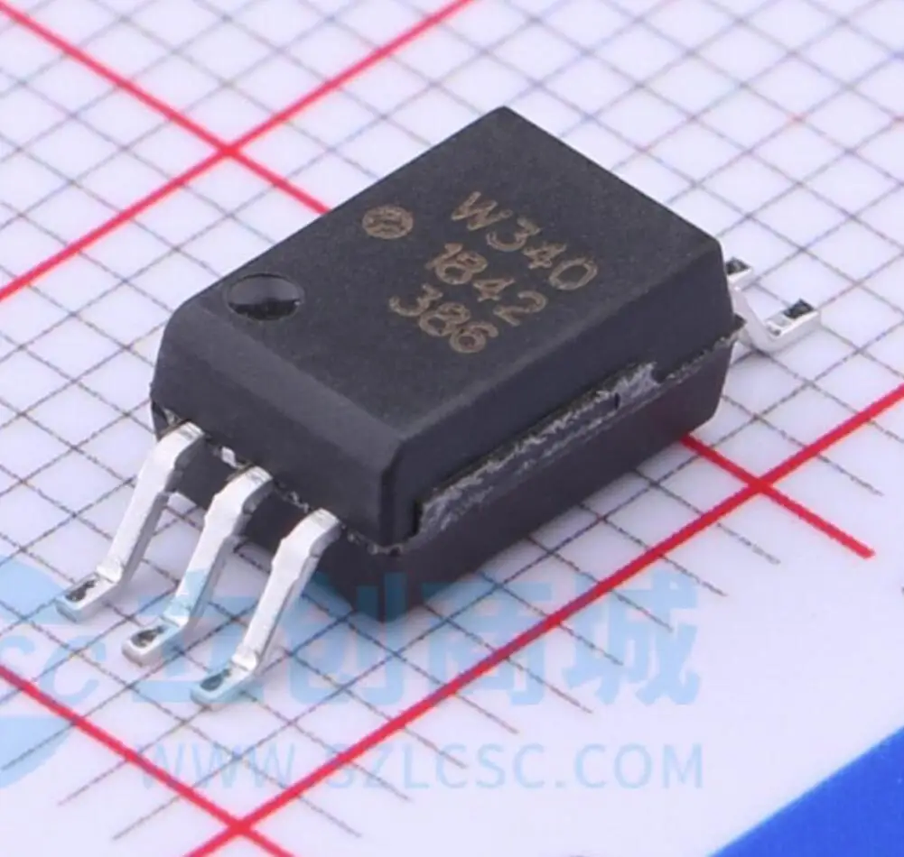 15 peças ACPL-W340 w340 sop-6 ACPL-W340-500E 100% novo chipset original componente eletrônico ic smd