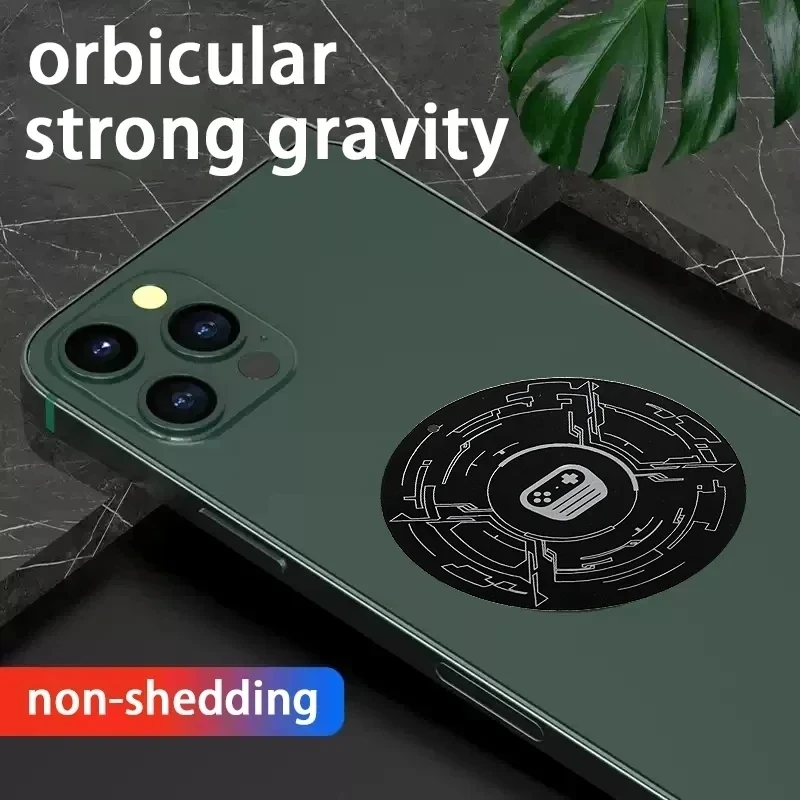 

Magnetic Metal Plate For Car Phone Holder Universal Iron Sheet Disk Sticker Mount Mobile Phone Magnet Stand For IPhone