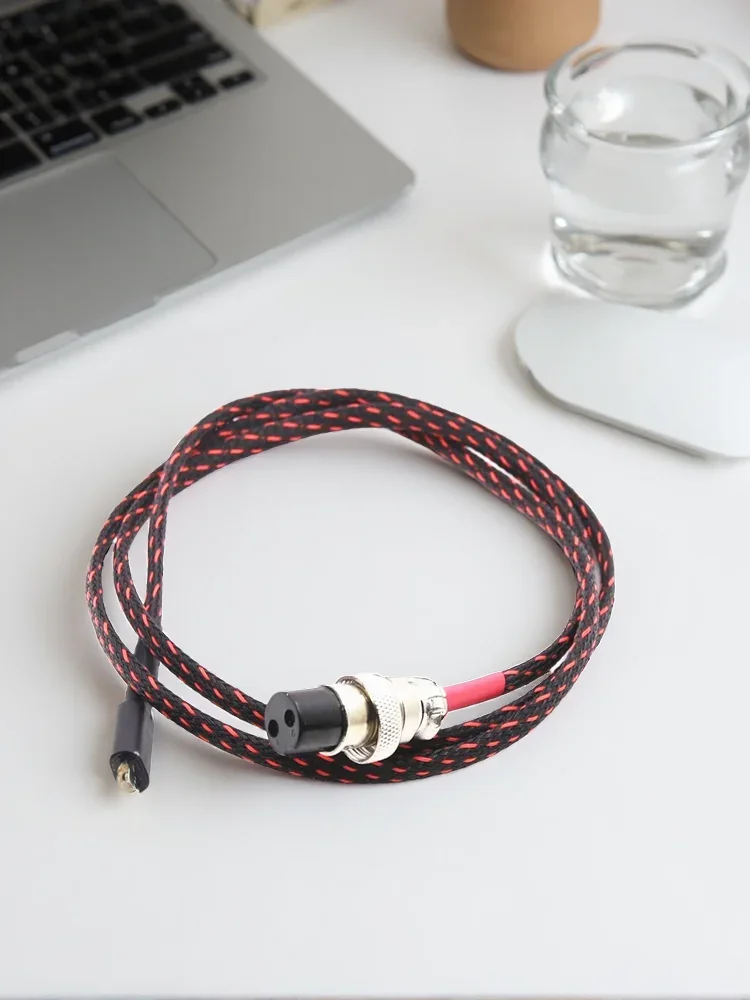 1.0M GX16 2Pin To TYPE-C USB DC Power Supply Cable For Linear LPS Hi-Fi DC Power Cord