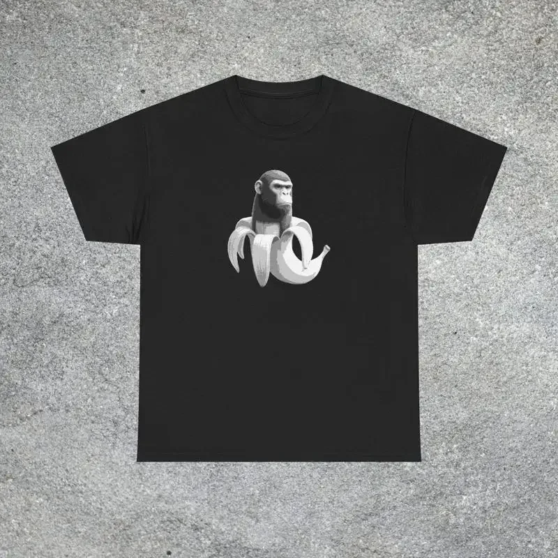 Chimpanzini Bananini T shirt Italian BrainroT Dank Memes Unhinged Clothes Weird
