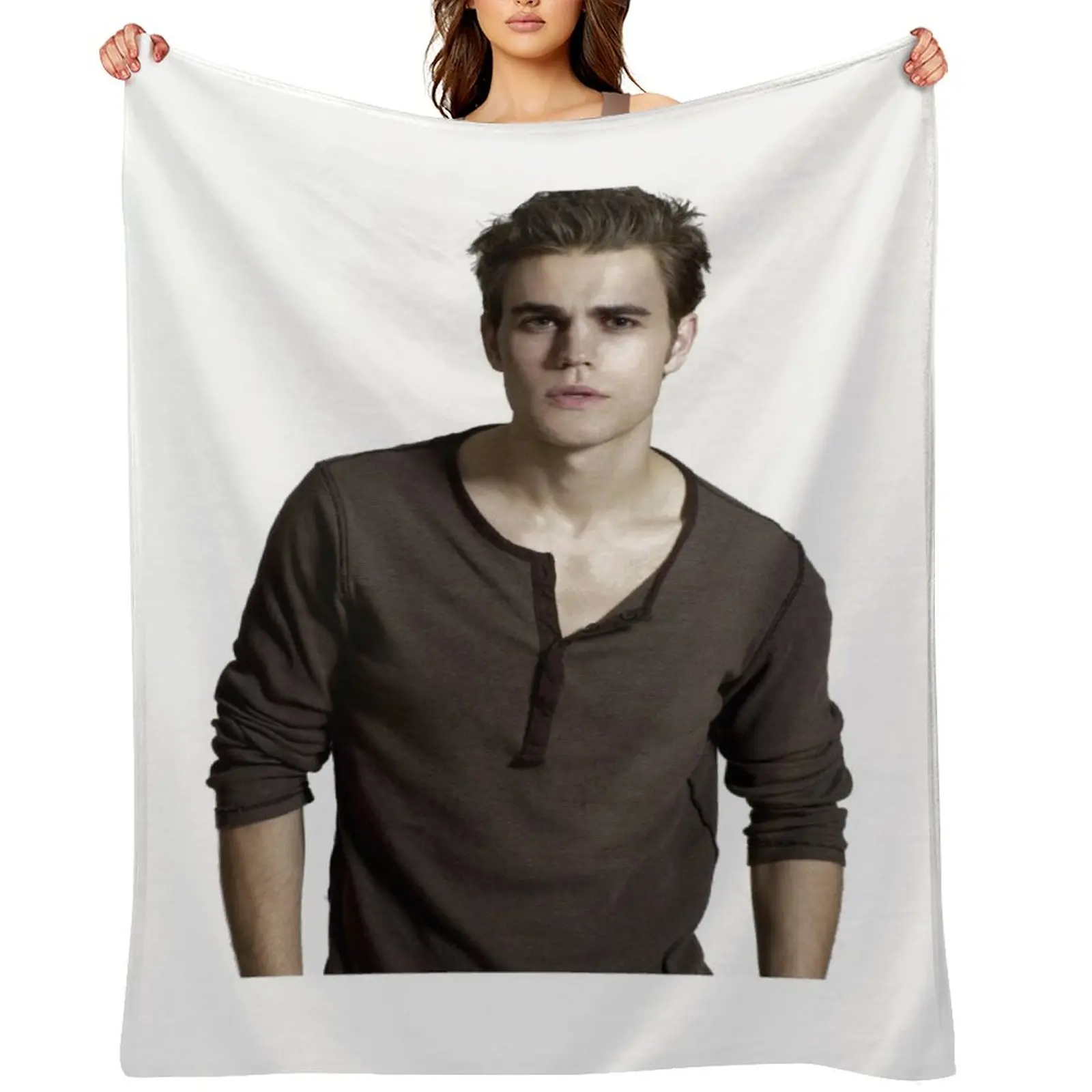 

cover stefan tour film paul horor wesley Throw Blanket Luxury Designer Luxury St Plaid on the sofa wednesday Blankets