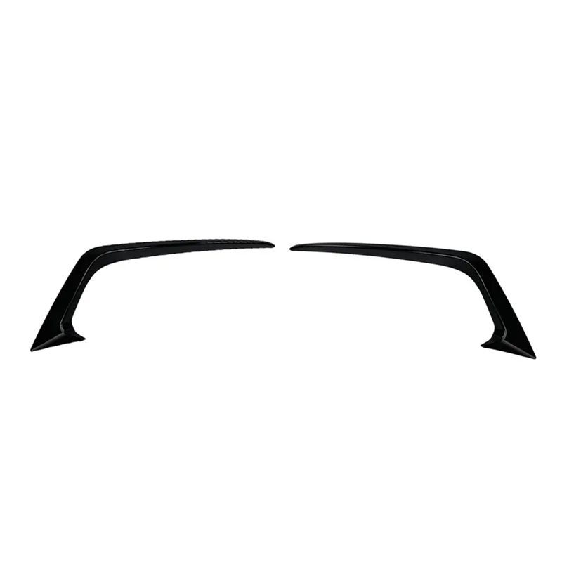 المصد الأمامي سكين الرياح الديكور الضباب غطاء المصباح شرائط الكسوة لفورد فييستا ST MK7 MK7.5 2012-2017-AB36