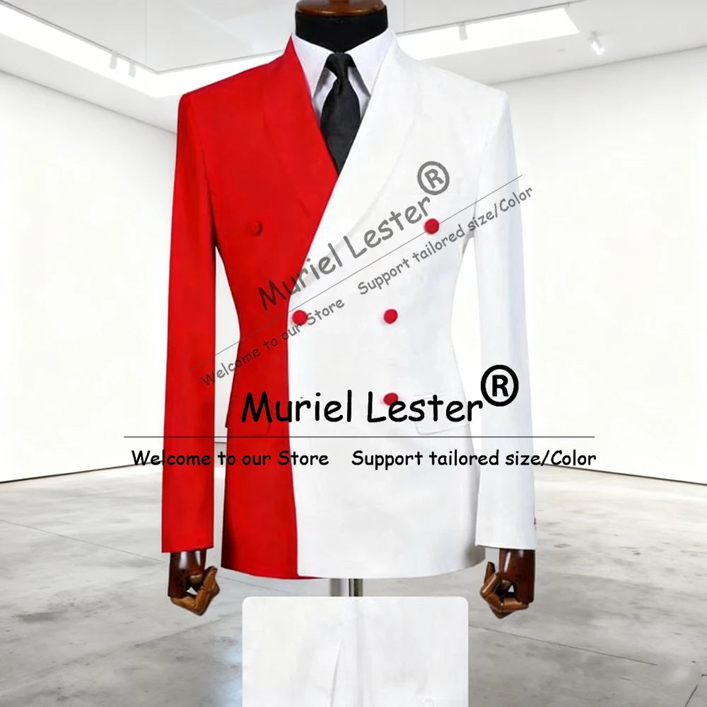 

Мужские модные сращенные костюмы, мужские комплекты из 2 предметов, двубортный пиджак, брюки, индивидуальные умные повседневные пиджаки для выпускного вечера, смокинги для жениха