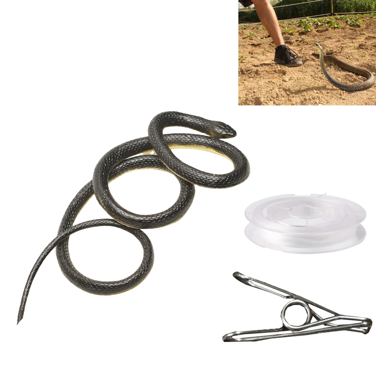 

Snake Prank Toy for Golf Creative and Funny DIY Golf Snake Prank Toy for Snakes Lovers Boys and Girls