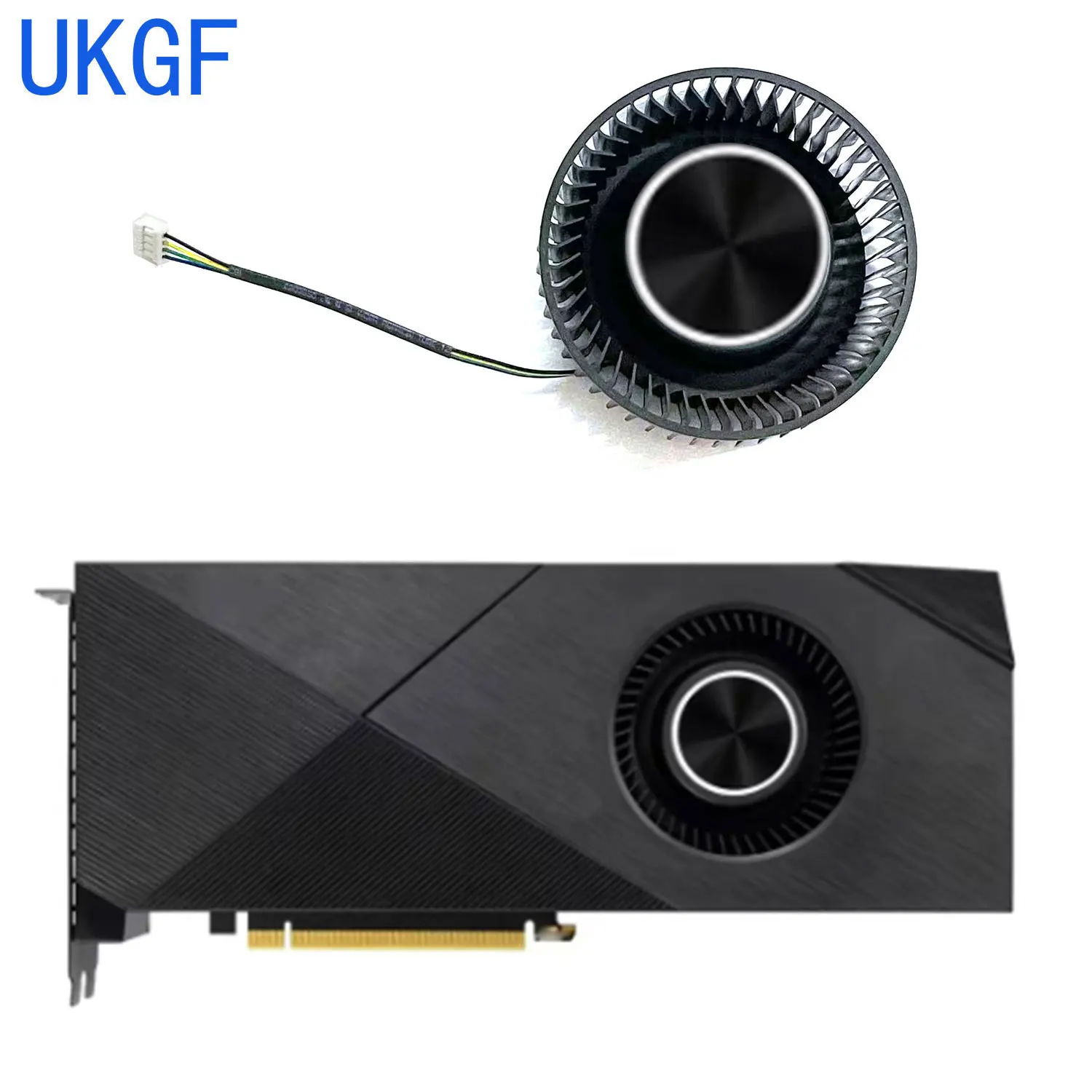 

Brand new CF7525U12D FD7525H12D 4PIN suitable for ASUS TURBO RTX2060 2070 2080 2060S 2070S 2080TI HZDO graphics card replacement