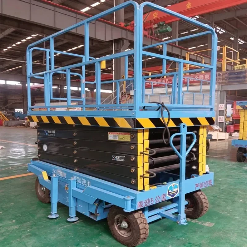 

High Quality Hot Mobile Lift Man Lift Aerial Work Platform for Sale Remote Control Scissor Lift Factory for Sale