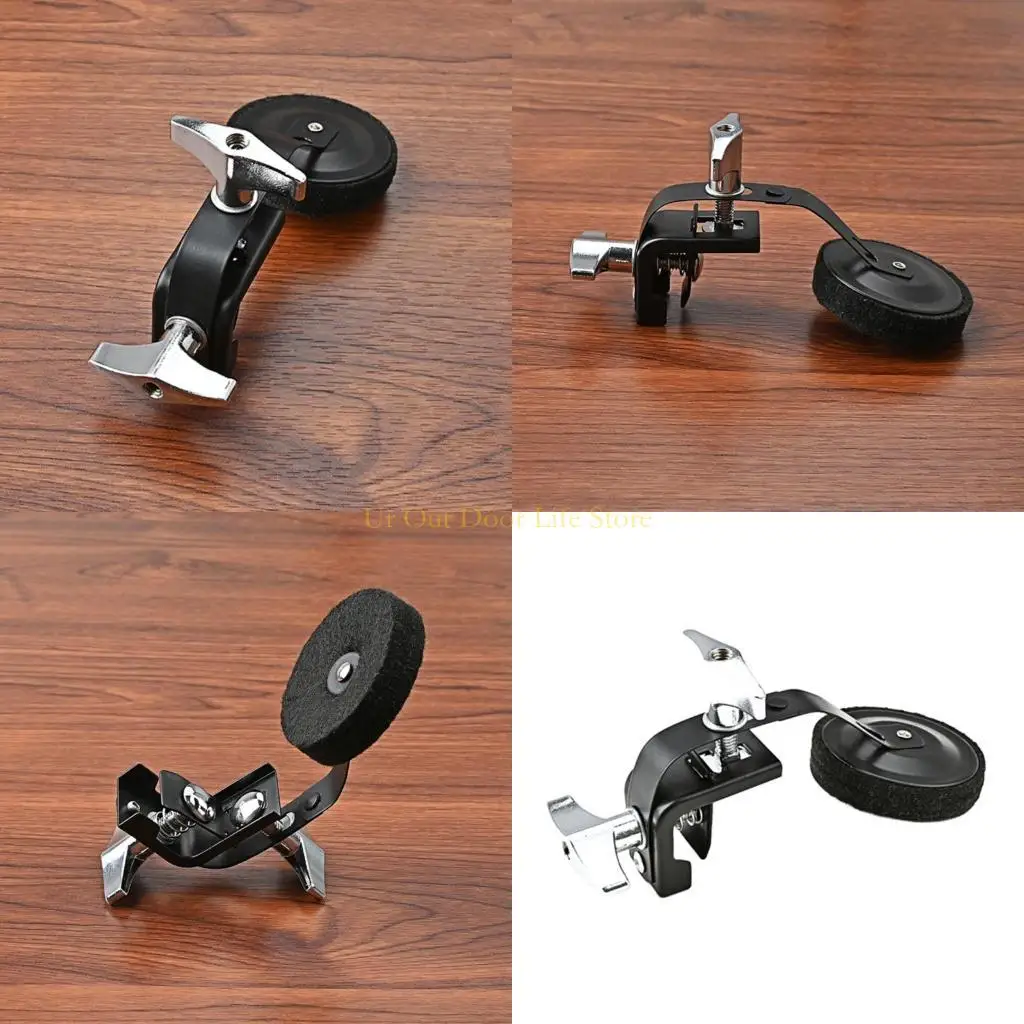 

77UF Внутренний регулятор тембра Глушитель малого барабана Глушитель звука Металлическая деталь для барабана